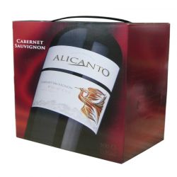 RƯỢU VANG BỊCH ALICANTO CABERNET SAUVIGNON 3 LÍT